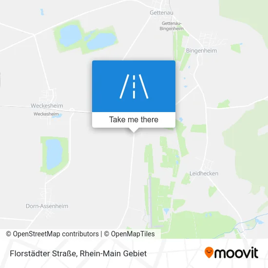 Карта Florstädter Straße