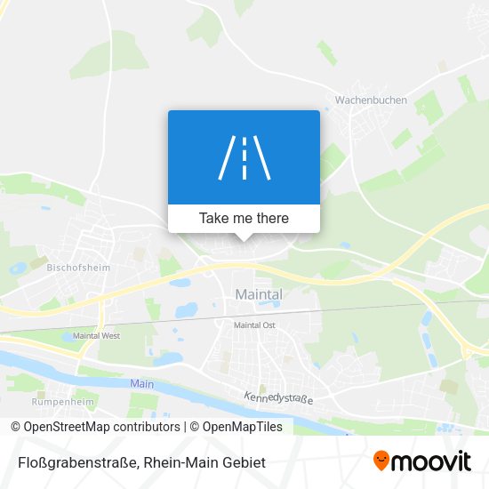 Floßgrabenstraße map