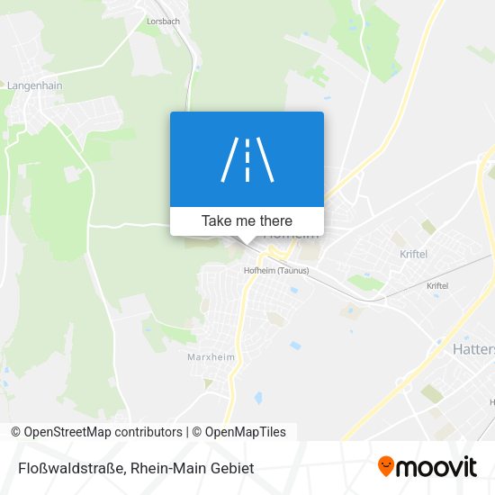 Floßwaldstraße map