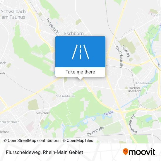 Карта Flurscheideweg