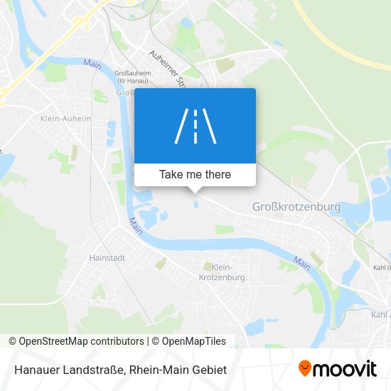 Hanauer Landstraße map
