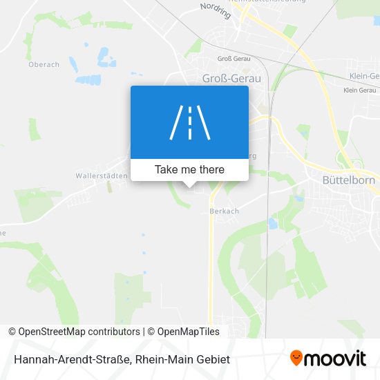 Hannah-Arendt-Straße map