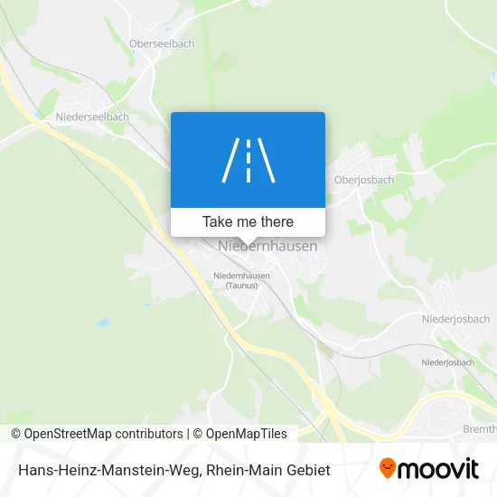 Карта Hans-Heinz-Manstein-Weg