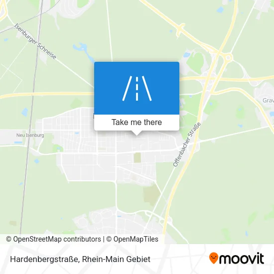 Карта Hardenbergstraße