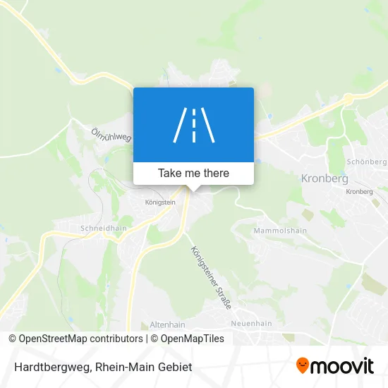 Карта Hardtbergweg