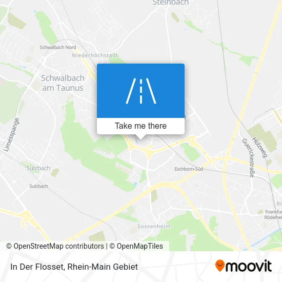 Карта In Der Flosset