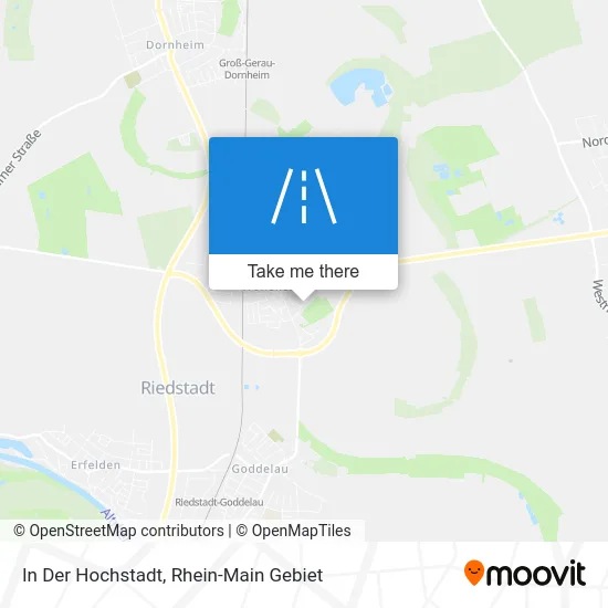 In Der Hochstadt map