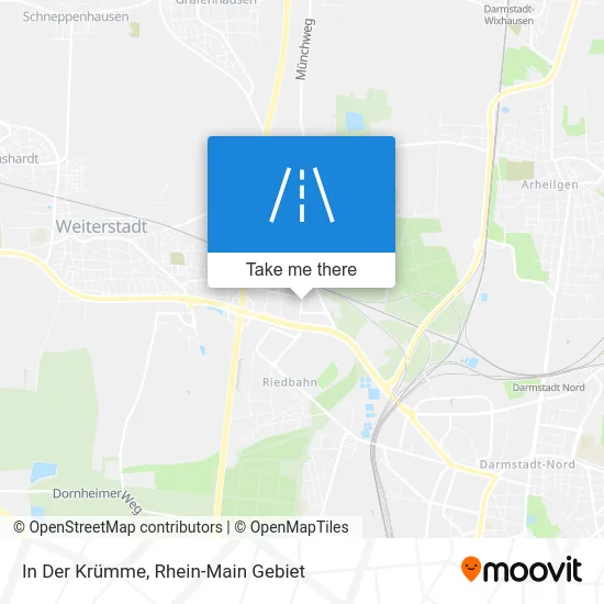 In Der Krümme map