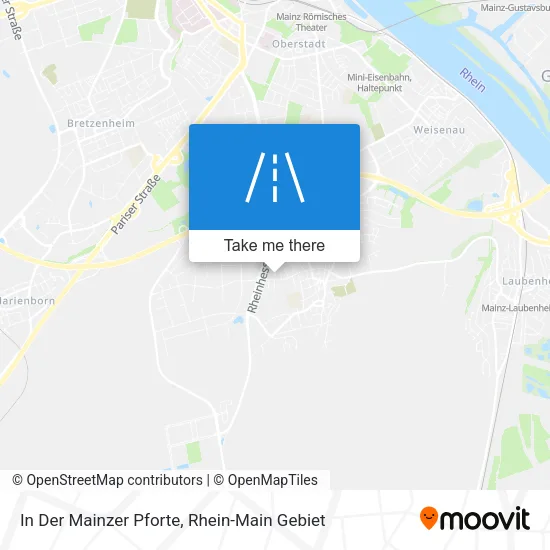 Карта In Der Mainzer Pforte