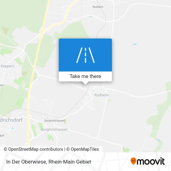 Карта In Der Oberwiese