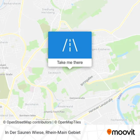 In Der Sauren Wiese map