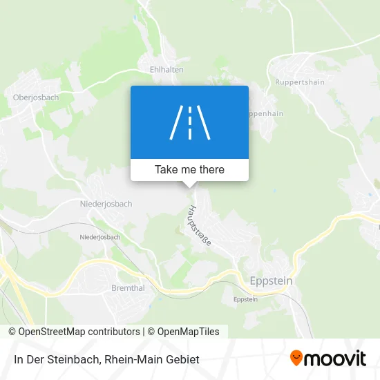 In Der Steinbach map