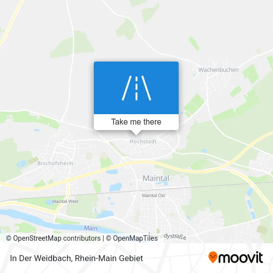 Карта In Der Weidbach