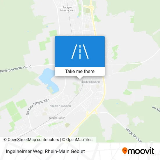 Карта Ingelheimer Weg