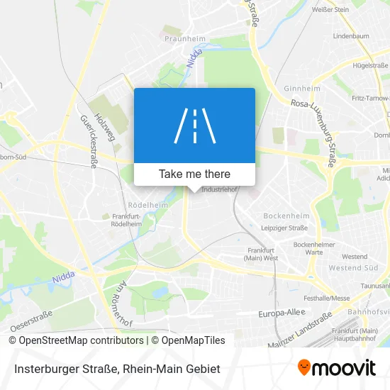Insterburger Straße map