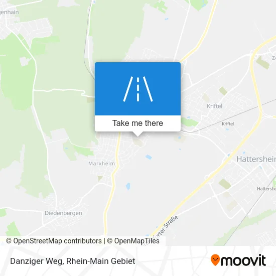 Карта Danziger Weg