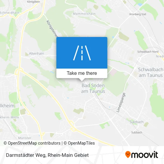 Карта Darmstädter Weg