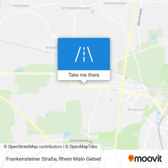 Карта Frankensteiner Straße