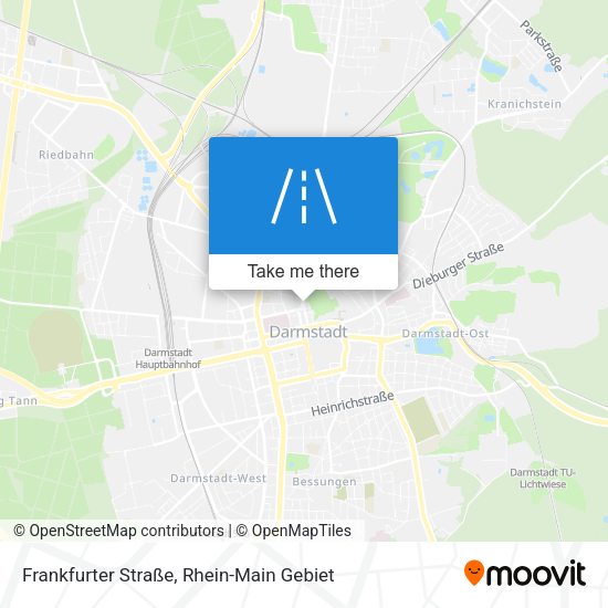 Frankfurter Straße map