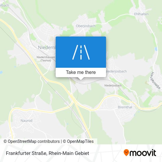 Frankfurter Straße map