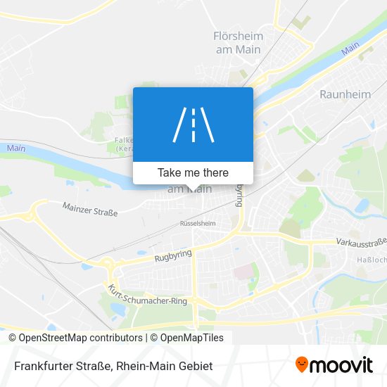 Frankfurter Straße map