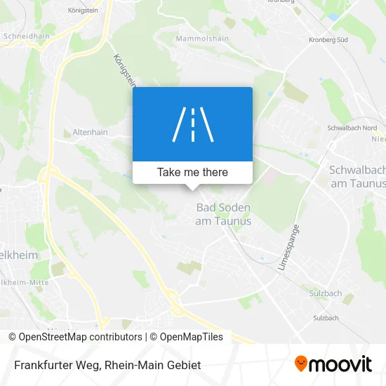 Карта Frankfurter Weg