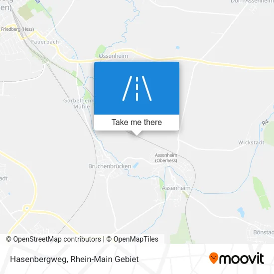 Карта Hasenbergweg