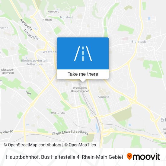 Hauptbahnhof, Bus Haltestelle 4 map