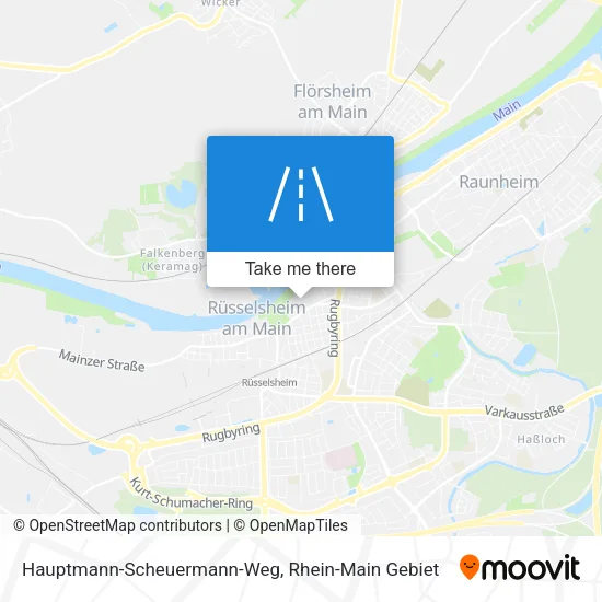 Карта Hauptmann-Scheuermann-Weg