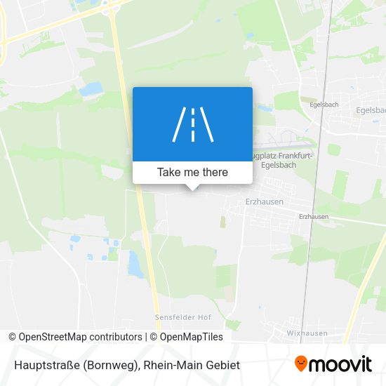Hauptstraße (Bornweg) map