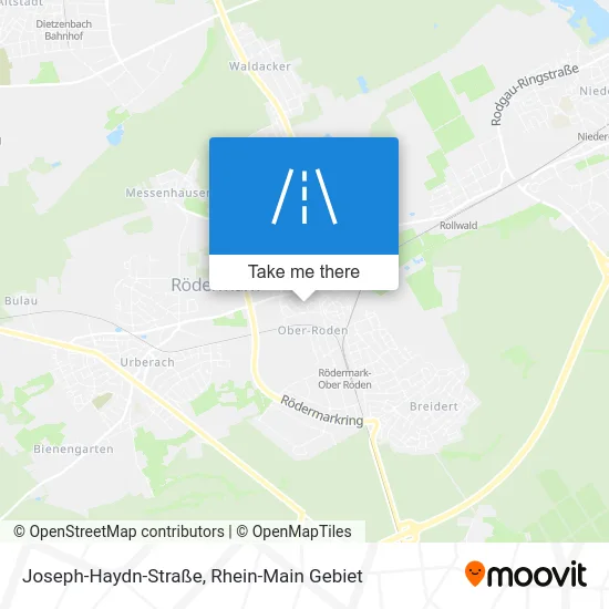 Карта Joseph-Haydn-Straße