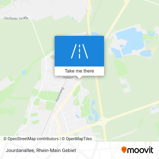 Карта Jourdanallee