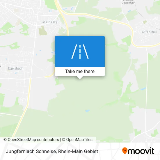 Карта Jungfernlach Schneise