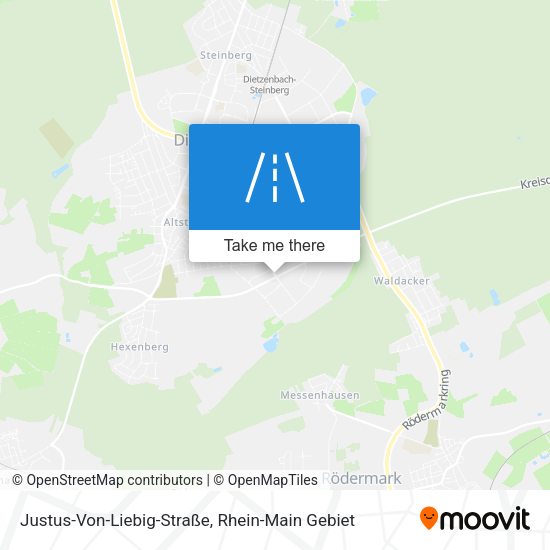 Justus-Von-Liebig-Straße map