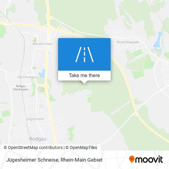 Jügesheimer Schneise map