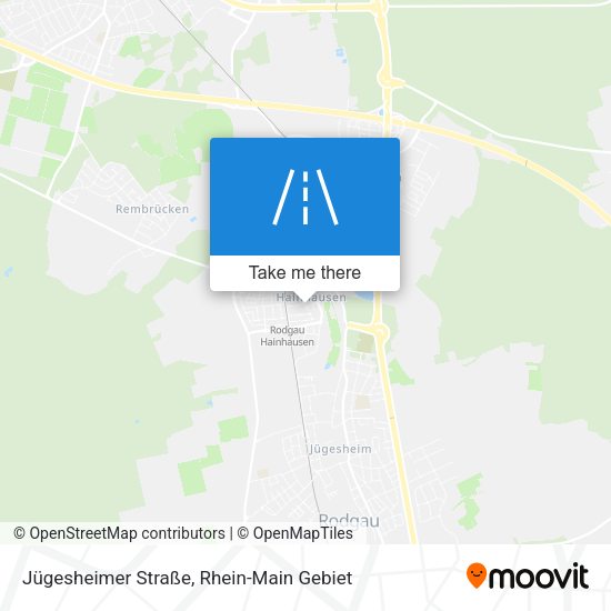 Jügesheimer Straße map