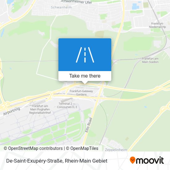 De-Saint-Exupéry-Straße map