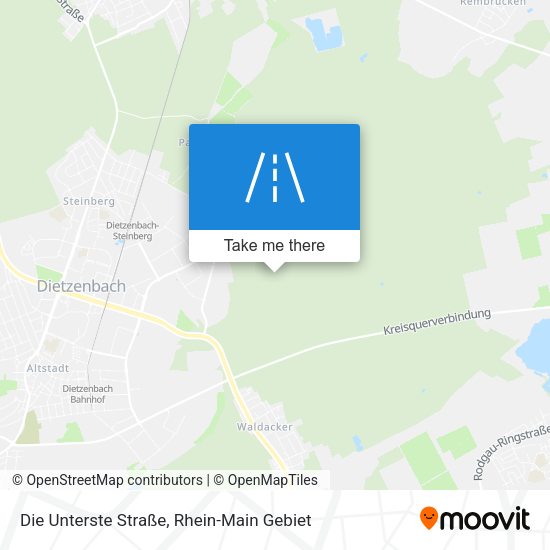Die Unterste Straße map