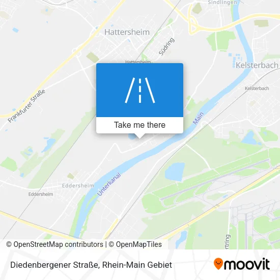 Карта Diedenbergener Straße