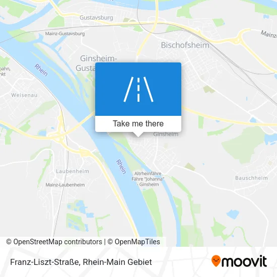 Карта Franz-Liszt-Straße