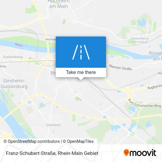 Franz-Schubert-Straße map