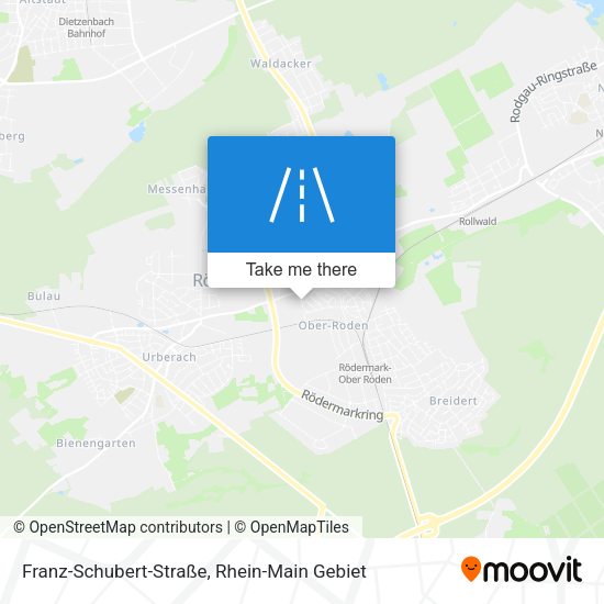 Franz-Schubert-Straße map