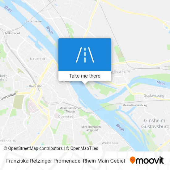 Карта Franziska-Retzinger-Promenade