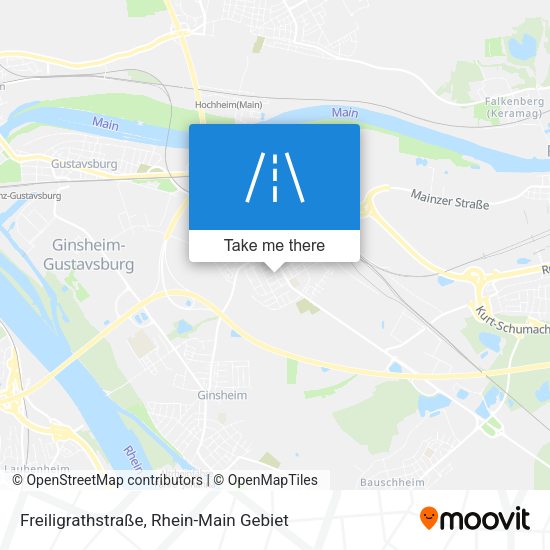 Freiligrathstraße map