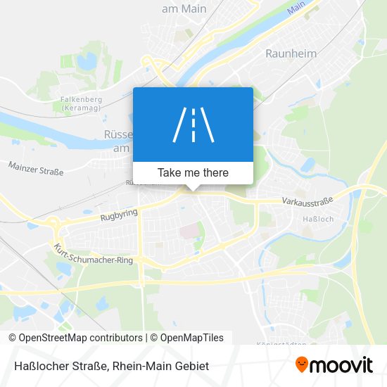 Haßlocher Straße map
