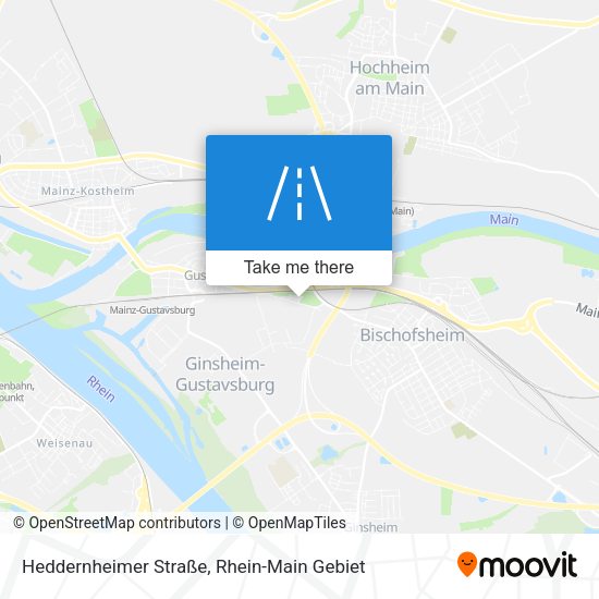 Heddernheimer Straße map