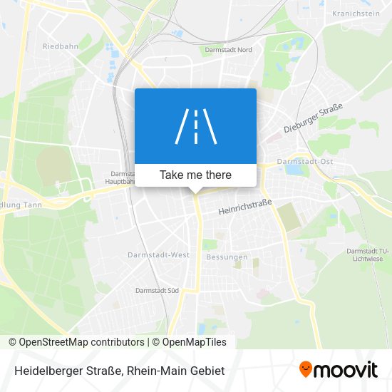Heidelberger Straße map