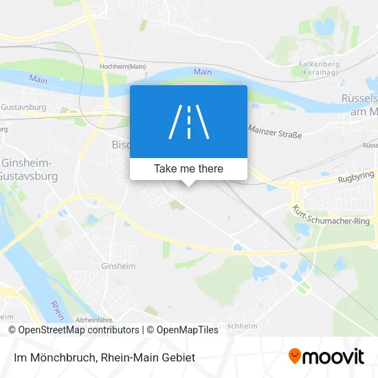 Карта Im Mönchbruch
