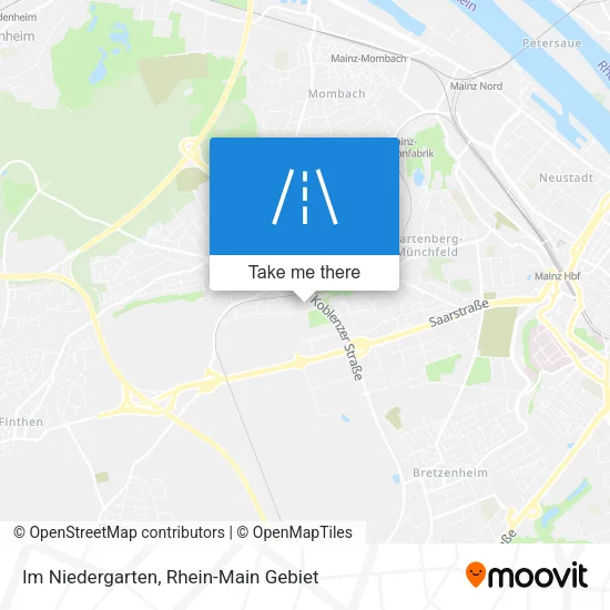 Карта Im Niedergarten