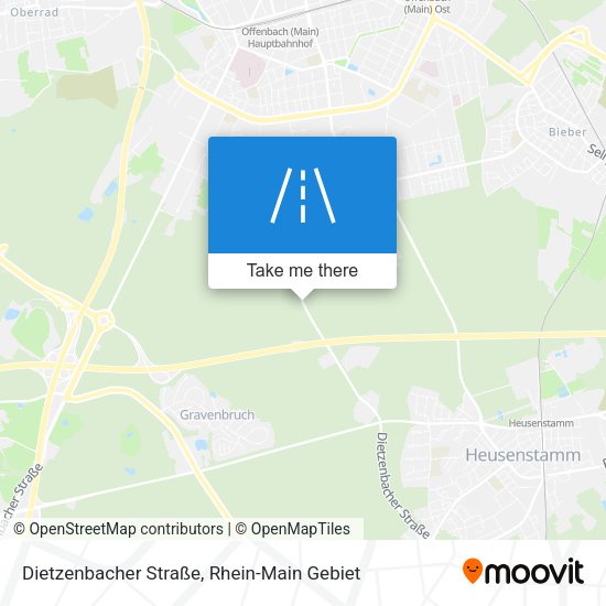 Dietzenbacher Straße map